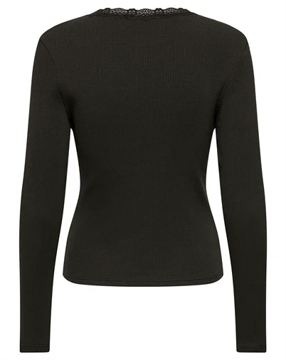 Only - ONLSara Sharai Bluse - Chocolate Torte